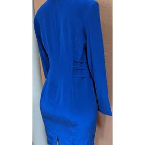 Electric Blue vintage dress